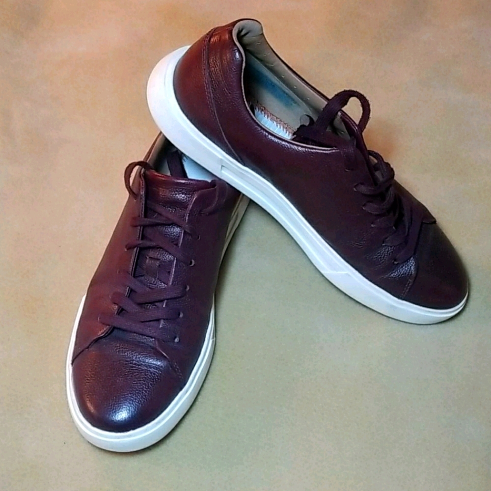 Clarks leather men's sneakers